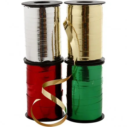 Presentband, B: 10 mm, glansig, 4x250 m/ 1 förp.