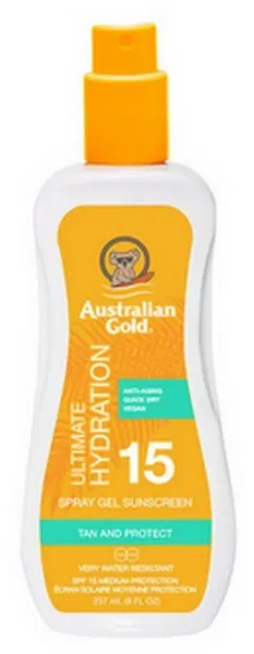 Australian Gold - Sun Spray Gel SPF15 - 237 ml